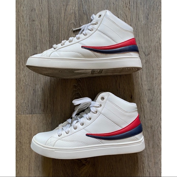FILA HIGH TOPS- worn ONCE - Picture 4 of 12